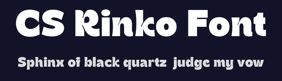 CS Rinko Font by craftsupplyco — Display Font — thumbnail 2