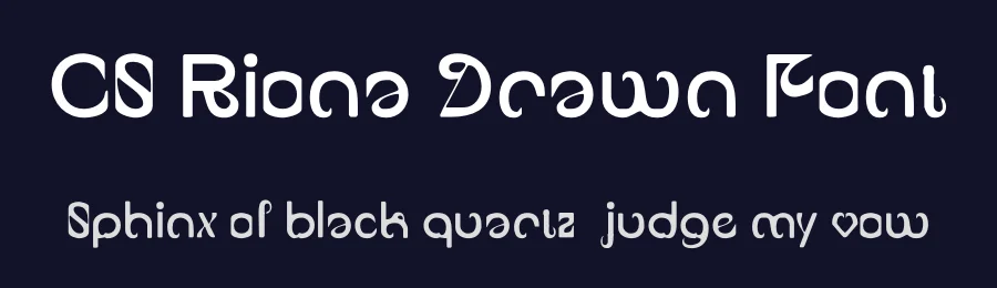 CS Riona Drawn Font by craftsupplyco — Sans Serif Font — thumbnail 2