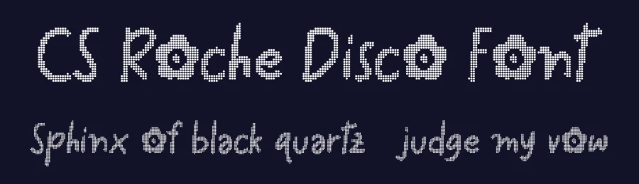 CS Roche Disco Font by craftsupplyco — Script Handwritten Font — thumbnail 2