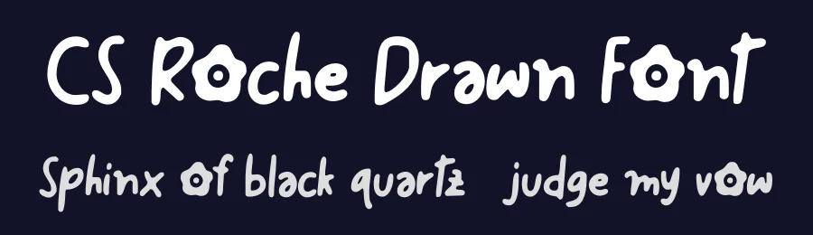 CS Roche Drawn Font by craftsupplyco — Script Handwritten Font — thumbnail 2
