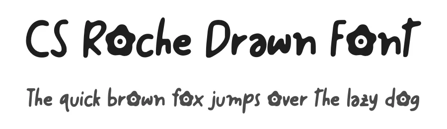 CS Roche Drawn Font by craftsupplyco — Script Handwritten Font