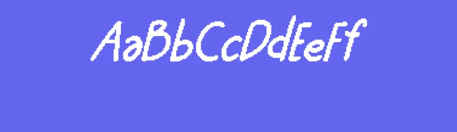 CS Roche Pixel Font by craftsupplyco — Script Handwritten Font — thumbnail 3