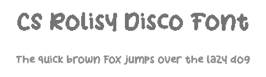 CS Rolisy Disco Font by craftsupplyco — Display Font