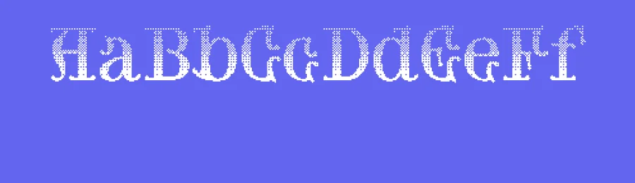CS Rovane Halfpixel Font by craftsupplyco — Display Font — thumbnail 3