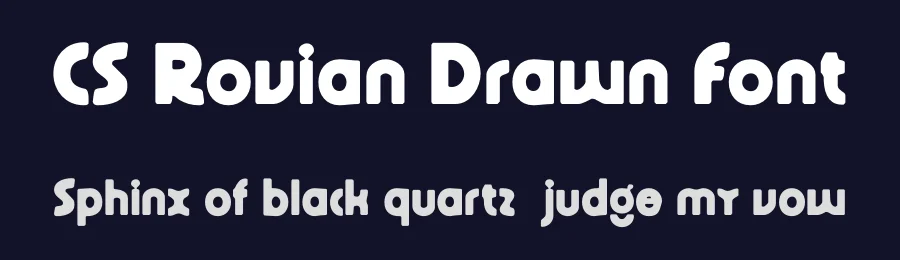 CS Rovian Drawn Font by craftsupplyco — Sans Serif Font — thumbnail 2