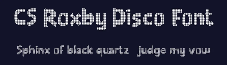 CS Roxby Disco Font by craftsupplyco — Script Handwritten Font — thumbnail 2