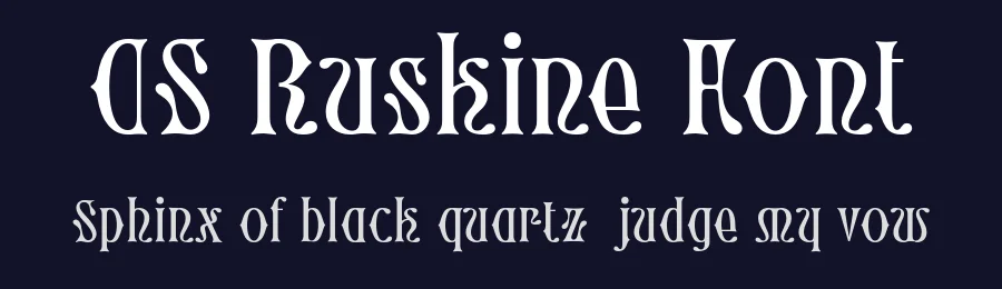 CS Ruskine Font by craftsupplyco — Display Font — thumbnail 2