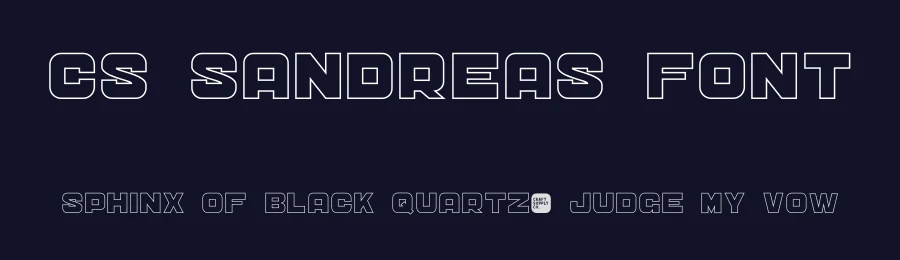 CS Sandreas Font by craftsupplyco — Display Font — thumbnail 2