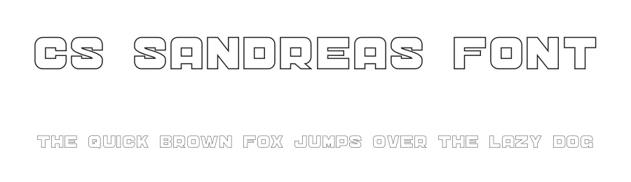 CS Sandreas Font by craftsupplyco — Display Font