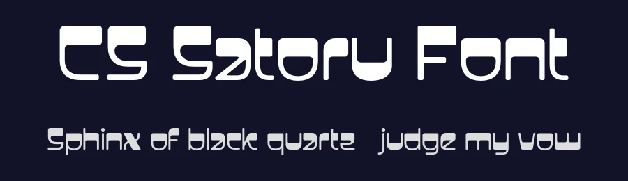 CS Satoru Font by craftsupplyco — Display Font — thumbnail 2