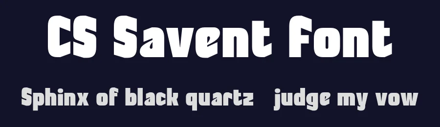 CS Savent Font by craftsupplyco — Sans Serif Font — thumbnail 2