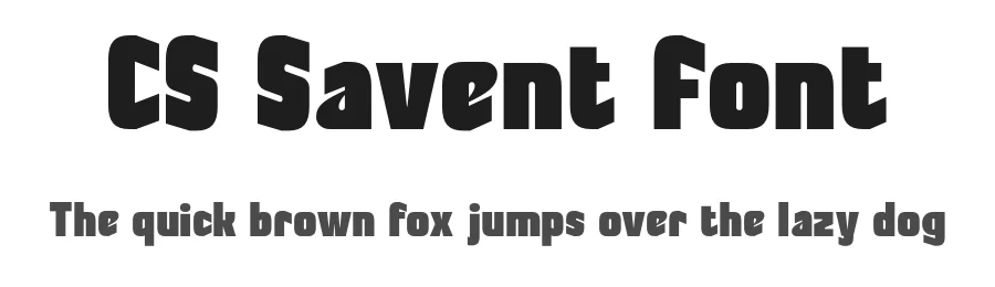 CS Savent Font by craftsupplyco — Sans Serif Font
