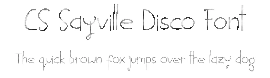 CS Sayville Disco Font by craftsupplyco — Script Handwritten Font