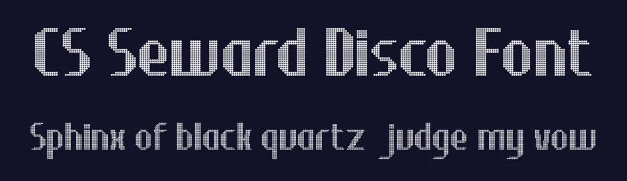 CS Seward Disco Font by craftsupplyco — Display Font — thumbnail 2