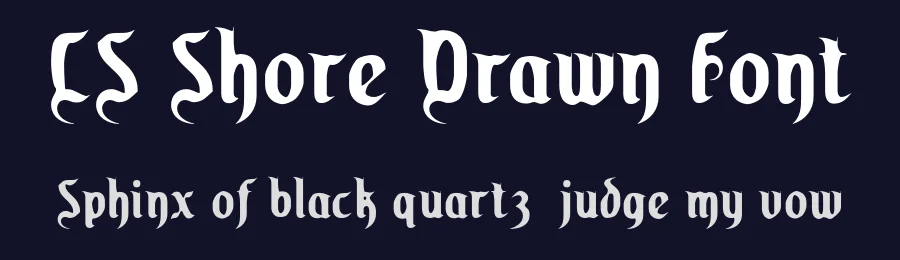 CS Shore Drawn Font by craftsupplyco — Display Font — thumbnail 2