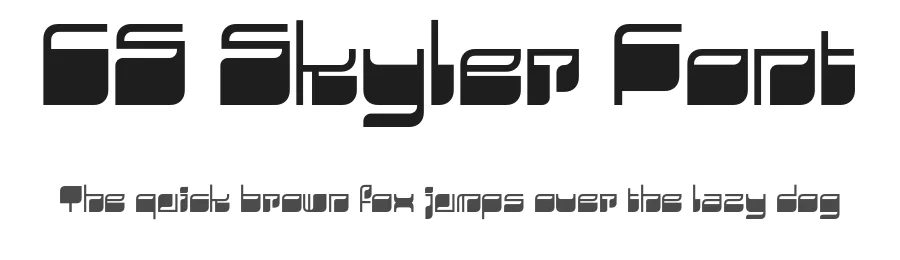 CS Skyler Font by craftsupplyco β Display Font