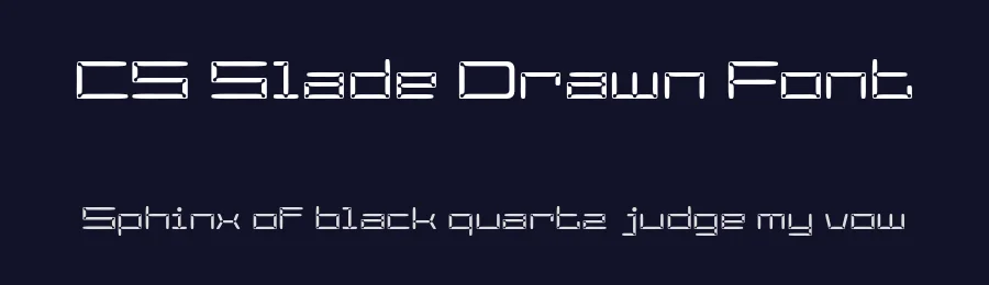 CS Slade Drawn Font by craftsupplyco — Display Font — thumbnail 2