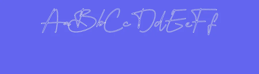 CS Sonya Dashed Font by craftsupplyco — Script Handwritten Font — thumbnail 3