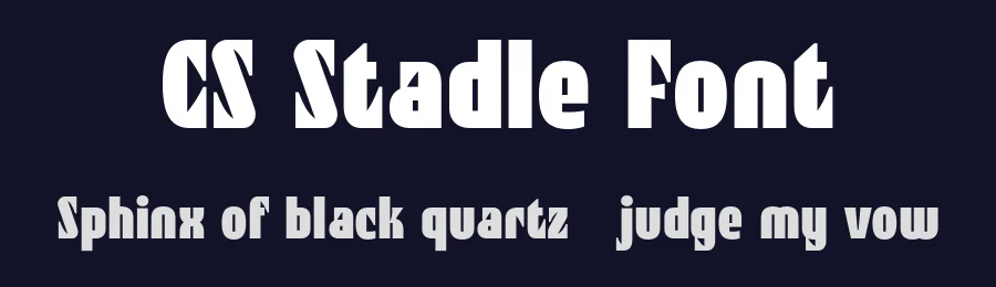 CS Stadle Font by craftsupplyco — Sans Serif Font — thumbnail 2