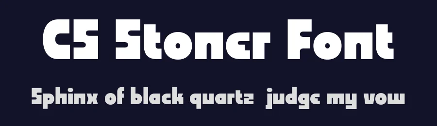 CS Stoner Font by craftsupplyco — Display Font — thumbnail 2