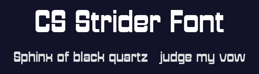 CS Strider Font by craftsupplyco — Display Font — thumbnail 2