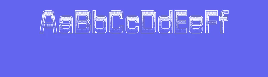 CS Strider Stippled Font by craftsupplyco — Display Font — thumbnail 3