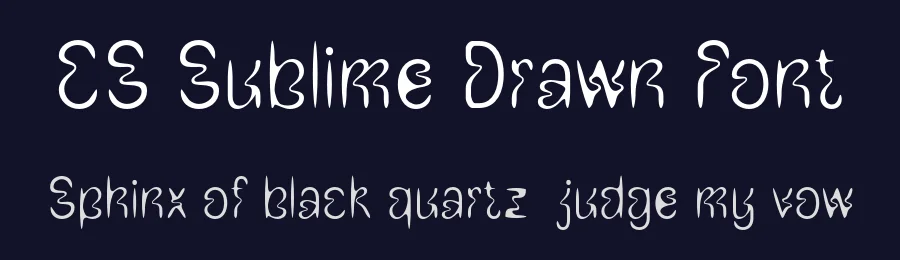CS Sublime Drawn Font by craftsupplyco — Display Font — thumbnail 2