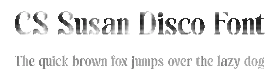 CS Susan Disco Font by craftsupplyco — Display Font