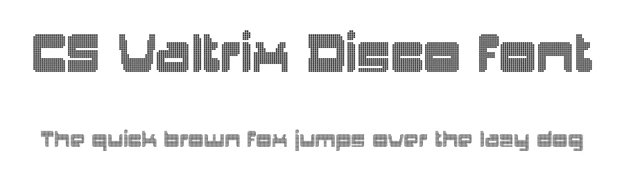 CS Valtrix Disco font by craftsupplyco — Display Font