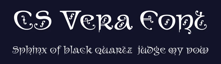 CS Vera Font by craftsupplyco — Display Font — thumbnail 2