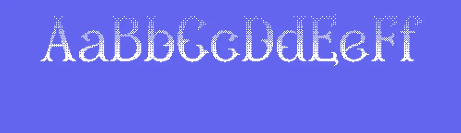 CS Visery Halfpixel Font by craftsupplyco — Display Font — thumbnail 3