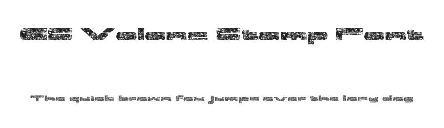 CS Volans Stamp Font by craftsupplyco — Sans Serif Font