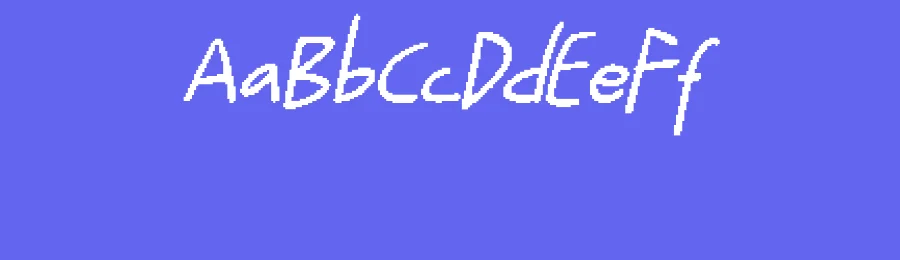 CS Wantage Pixel Font by craftsupplyco — Script Handwritten Font — thumbnail 3