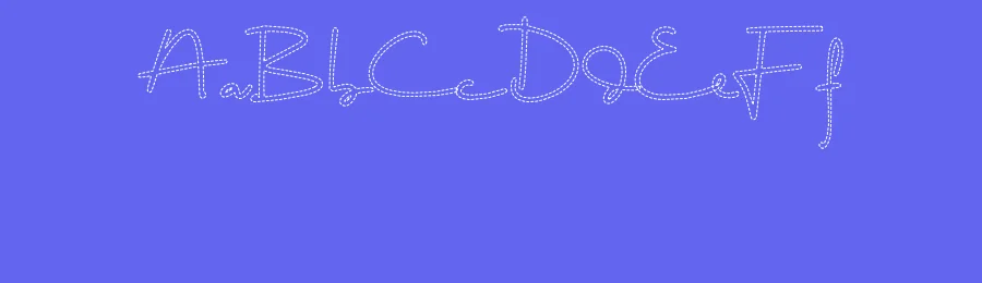 CS Wardine Dashed Font by craftsupplyco — Script Handwritten Font — thumbnail 3