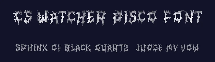 CS Watcher Disco Font by craftsupplyco — Display Font — thumbnail 2