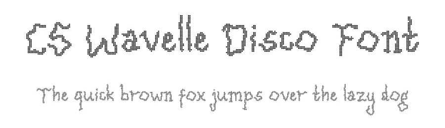 CS Wavelle Disco Font by craftsupplyco — Display Font