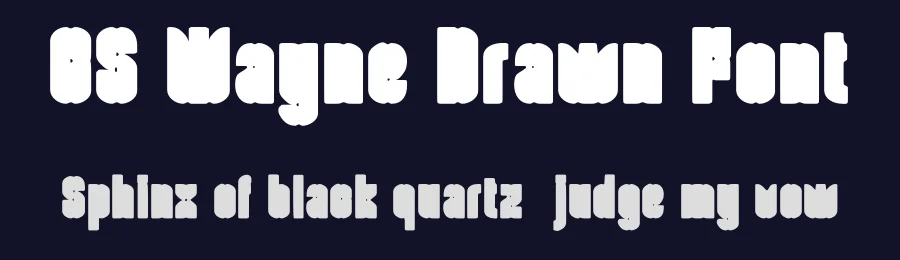 CS Wayne Drawn Font by craftsupplyco — Display Font — thumbnail 2