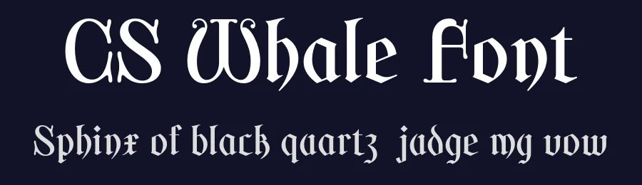 CS Whale Font by craftsupplyco — Display Font — thumbnail 2