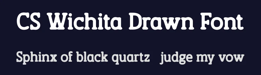 CS Wichita Drawn Font by craftsupplyco — Slab Serif Font — thumbnail 2