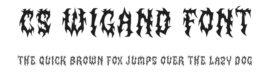 CS Wigand Font by craftsupplyco — Display Font