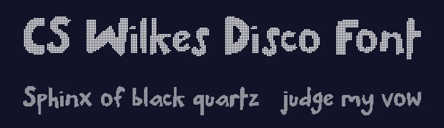 CS Wilkes Disco Font by craftsupplyco — Display Font — thumbnail 2