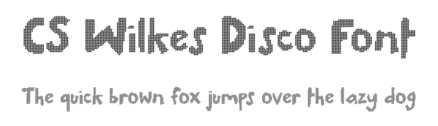 CS Wilkes Disco Font by craftsupplyco — Display Font