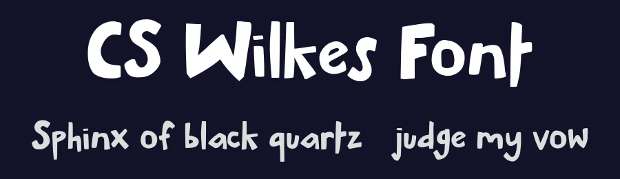 CS Wilkes Font by craftsupplyco — Display Font — thumbnail 2