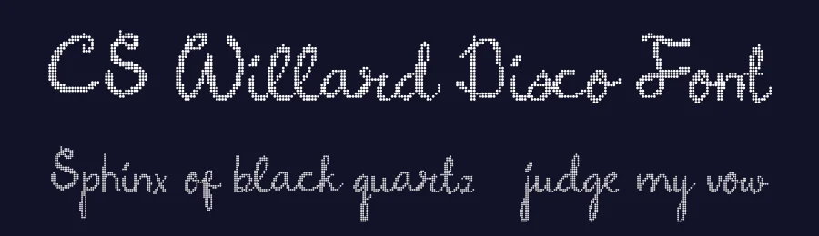 CS Willard Disco Font by craftsupplyco — Script Handwritten Font — thumbnail 2