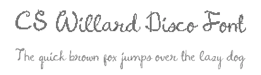 CS Willard Disco Font by craftsupplyco — Script Handwritten Font