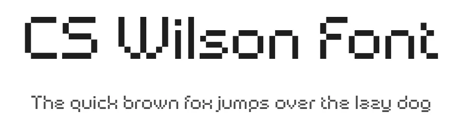 CS Wilson Font by craftsupplyco — Display Font