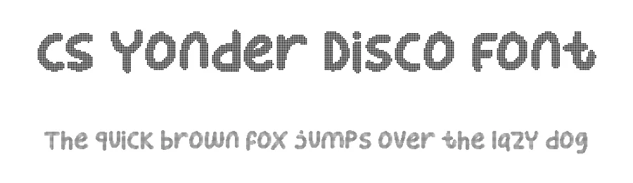 CS Yonder Disco Font by craftsupplyco — Script Handwritten Font