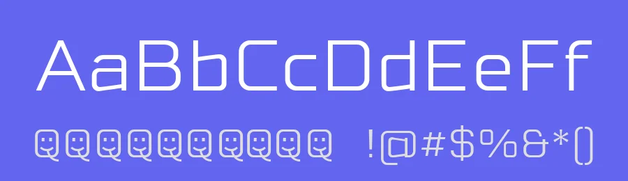 Cuatra Tecno Font by defharo — Sans Serif Font — thumbnail 3