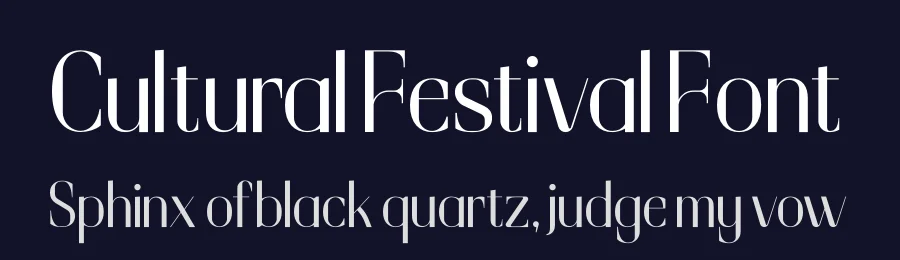 Cultural Festival Font by timelesstype.co — Sans Serif Font — thumbnail 2