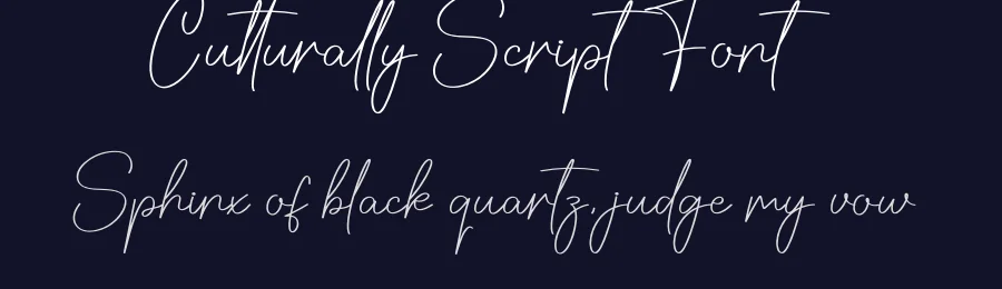 Culturally Script Font by creativeletter — Script Handwritten Font — thumbnail 2
